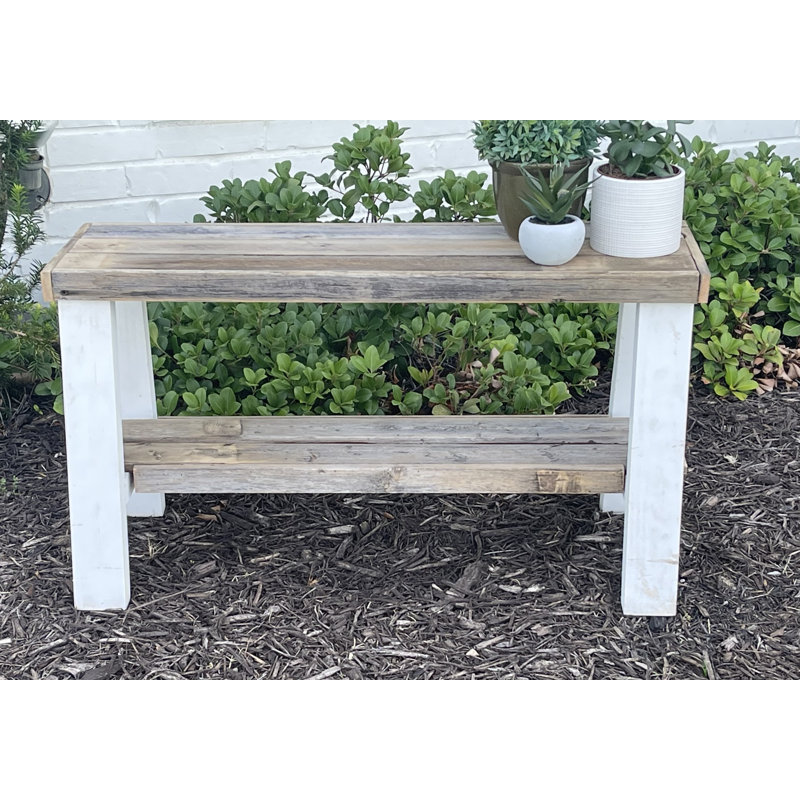 Gracie Oaks Minoo Solid Wood Shelves Storage Bench & Reviews Wayfair